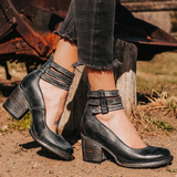 Ginevra - Tacones Altos con Múltiples Tiras y Suela Gruesa