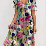 Matilda | Vestido de Verano con Diseño de Cobertura para el Vientre