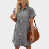 Pilar - Vestido Casual de Jeans