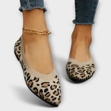 Paula - Bailarinas de encaje con diseño de leopardo