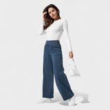 Irene - Pantalones Vaqueros de Corte Amplio