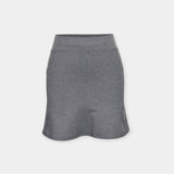 Shorts de Cintura Alta con Falda