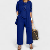 Helena - Conjunto de tres piezas para un look casual