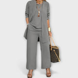 Helena - Conjunto de tres piezas para un look casual