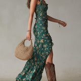 La Scintilla | Vestido Elegante con Escote Bohemio Giada
