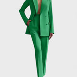 Olívia - Conjunto de Blazer y Pantalones Elegantes