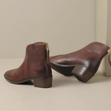 Camila - Botines Elegantes con Tacón Bajo