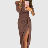 Stella™ | Maxi Dress with Halter Neckline