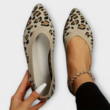 Paula - Bailarinas de encaje con diseño de leopardo