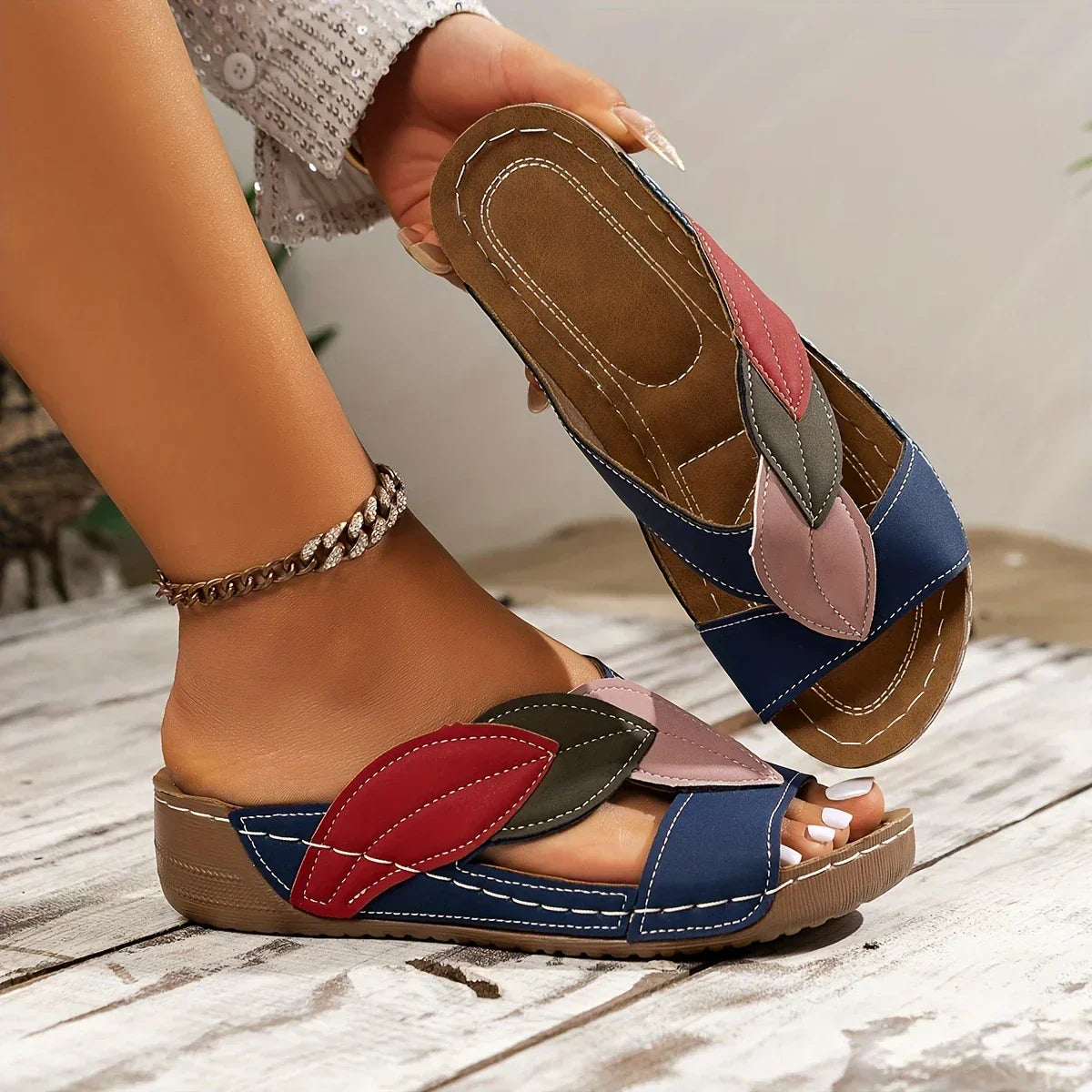 Serena - Sandalias de Deslizamiento