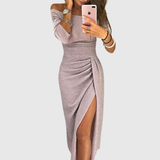 Stella™ | Maxi Dress with Halter Neckline