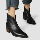 Camila - Botines Elegantes con Tacón Bajo