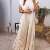 La Scintilla | Vestido Sin Mangas con Pliegues