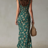 La Scintilla | Vestido Elegante con Escote Bohemio Giada