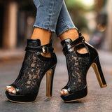 Liliana - Tacones Elegantes con Encaje
