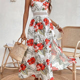 La Scintilla | Vestido Bohemio con Estampado Floral Inès