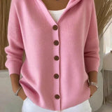 Felícia - Moderno Cardigan con Capucha