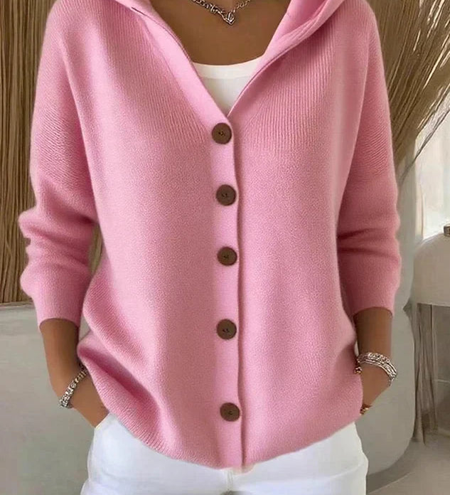 Felícia - Moderno Cardigan con Capucha