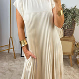 La Scintilla | Vestido Sin Mangas con Pliegues