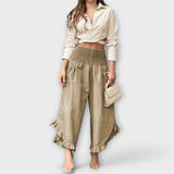 Jaya - Pantalones de lino cómodos y sueltos