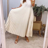 La Scintilla | Vestido Sin Mangas con Pliegues