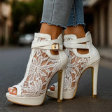 Liliana - Tacones Elegantes con Encaje