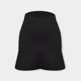 Shorts de Cintura Alta con Falda