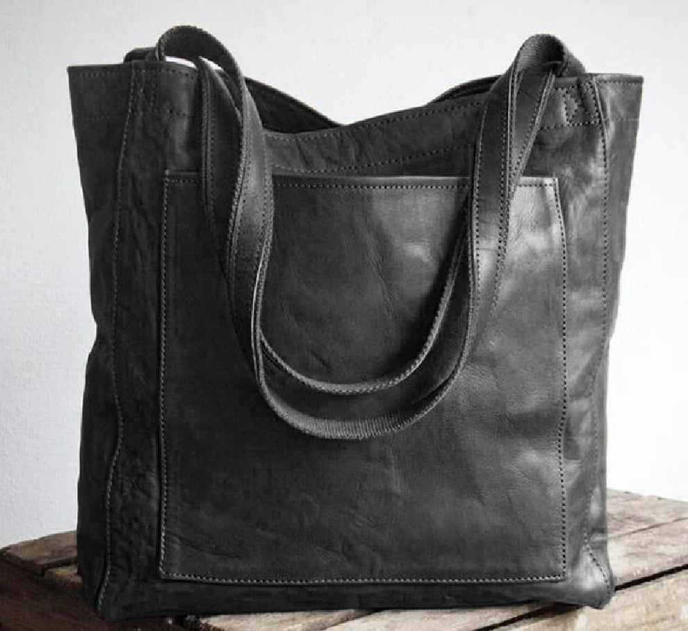 Elle - Clásico bolso de hombro de cuero