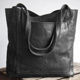 Elle - Clásico bolso de hombro de cuero