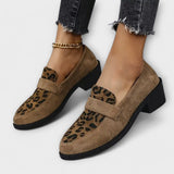 Carla - Elegantes zapatos de mujer con diseño de leopardo