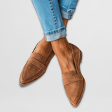 Helen | Zapatillas ortopédicas de casa en suave ante