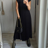 La Scintilla | Vestido Sin Mangas con Pliegues