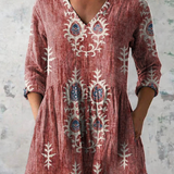 Elise | Blusa Larga con Escote en Forma de V