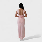 Sarela - Vestido Largo con Espalda al Descubierto