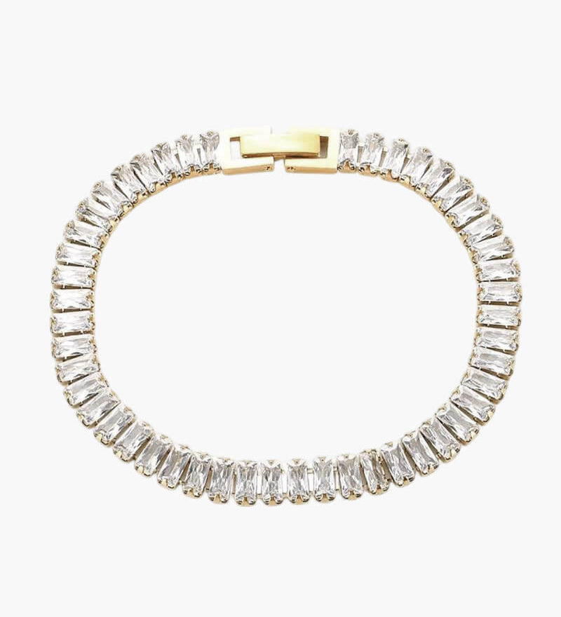 Pulsera Baguette Rivière