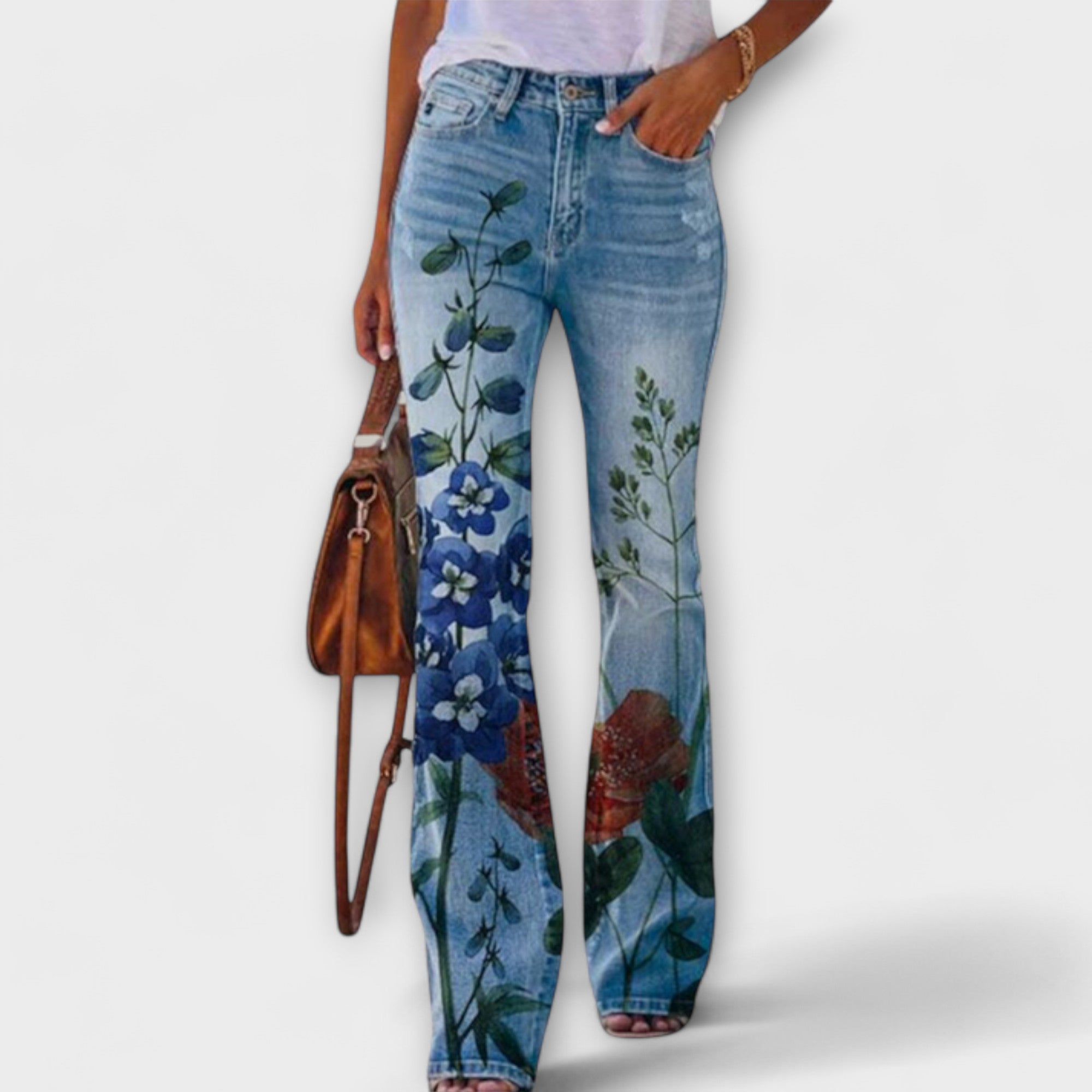 Alexandra - Pantalones Florales