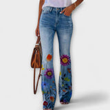 Alexandra - Pantalones Florales