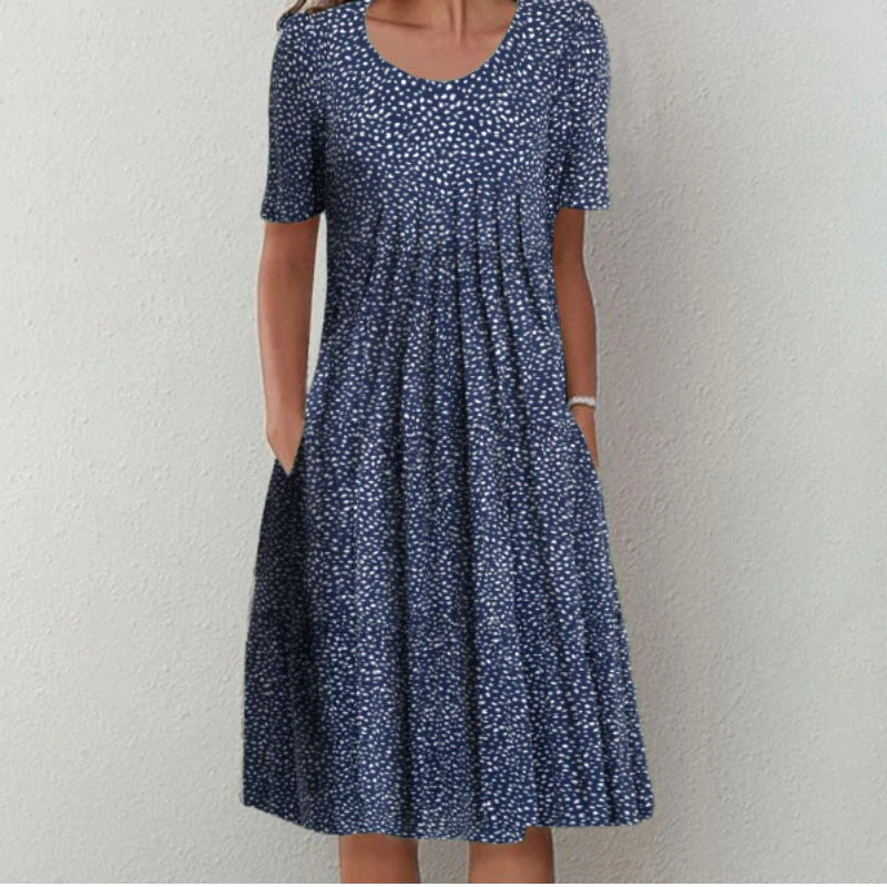 Marta - Vestido Midi de Capas
