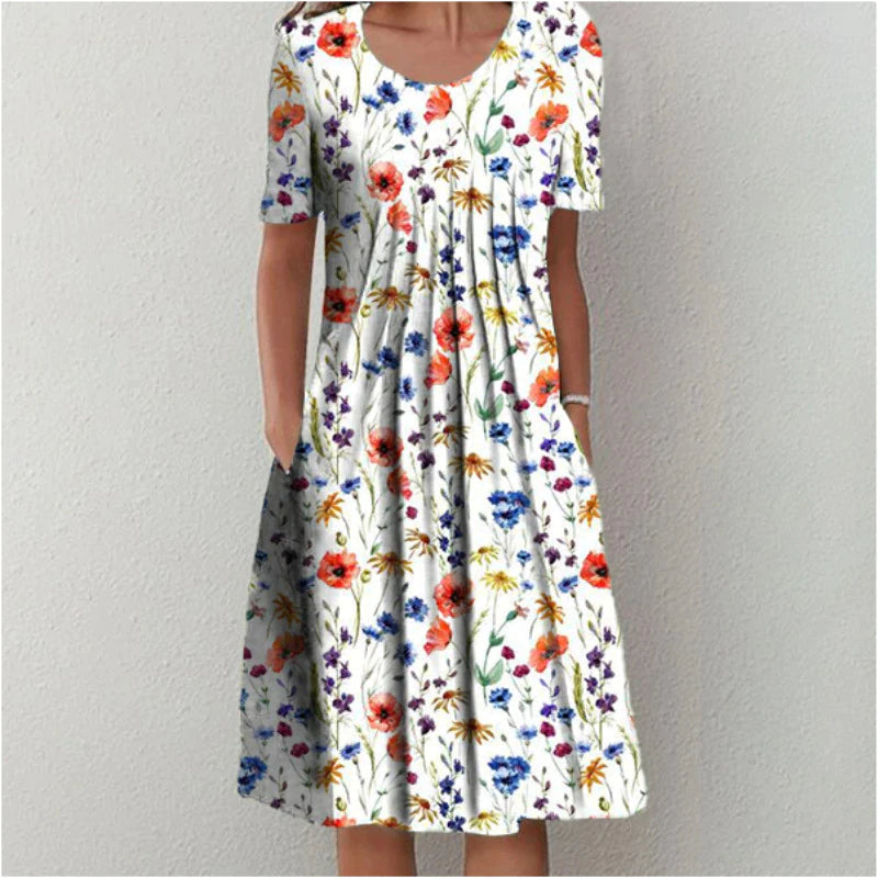 Marta - Vestido Midi de Capas