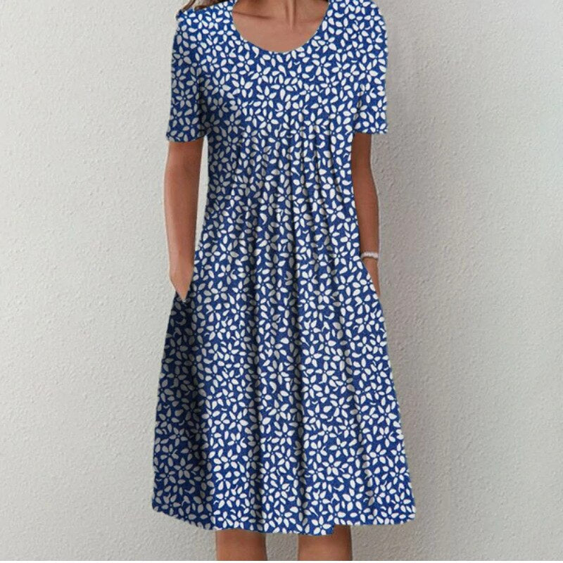 Marta - Vestido Midi de Capas