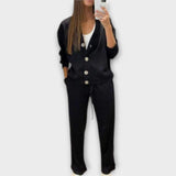 Chantal - Conjunto de chaqueta y pantalones a juego