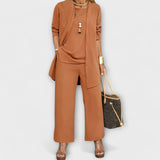Helena - Conjunto de tres piezas para un look casual