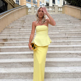 Eliana - Vestido Maxi de Elegancia