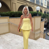 Eliana - Vestido Maxi de Elegancia