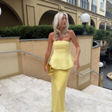 Eliana - Vestido Maxi de Elegancia