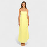 Flóssi - Vestido Maxi en Amarillo