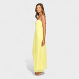 Flóssi - Vestido Maxi en Amarillo