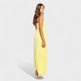 Flóssi - Vestido Maxi en Amarillo