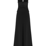 Velina - Vestido de encaje y satén elegante