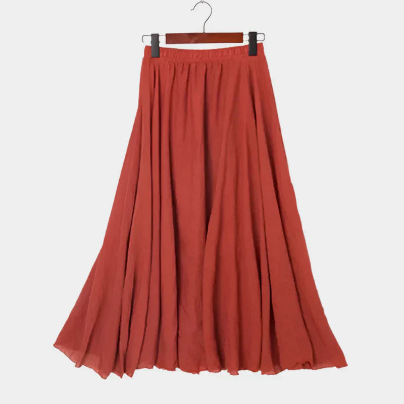 Falda Chic de Cintura Alta
